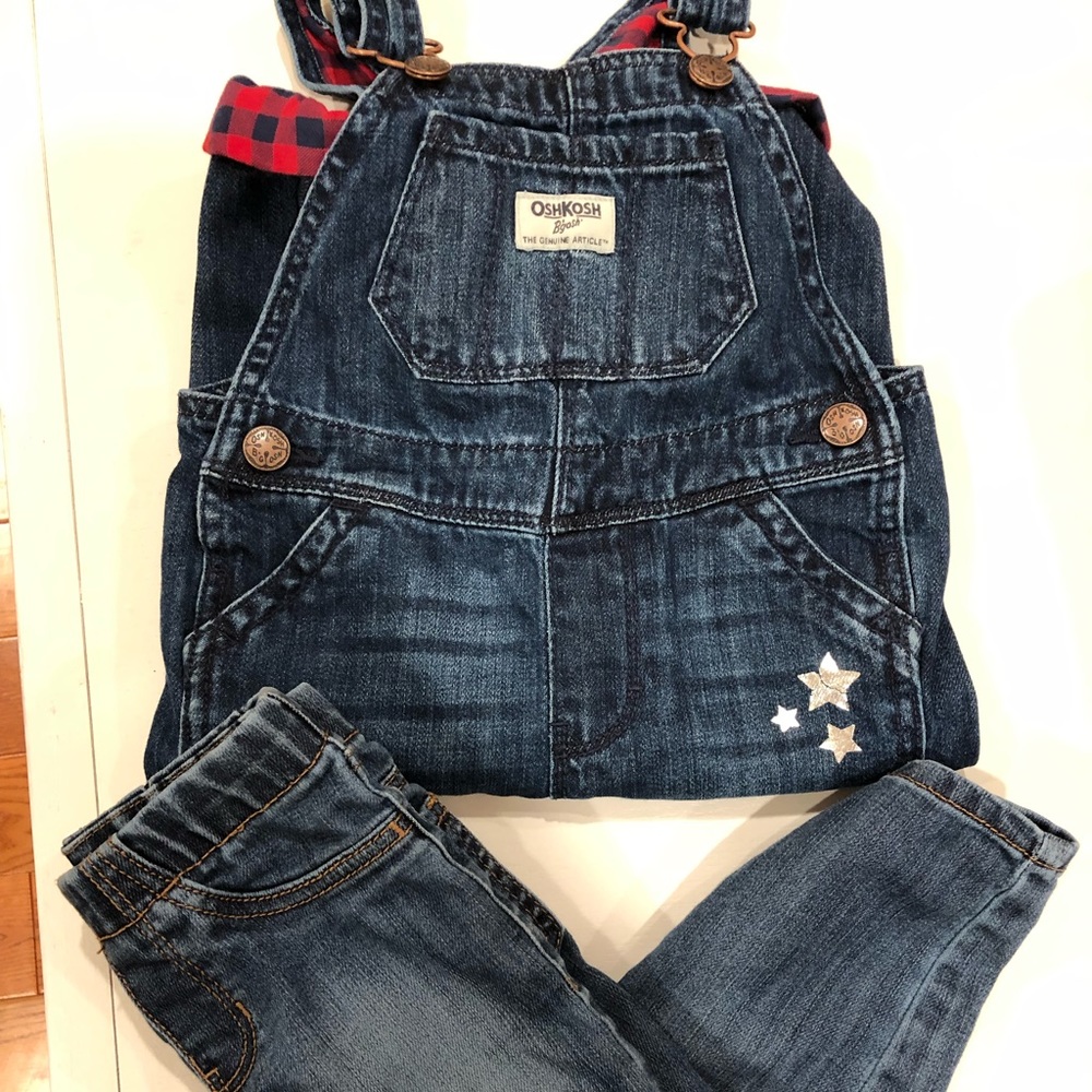 Osh Kosh Overall and Jean Combo